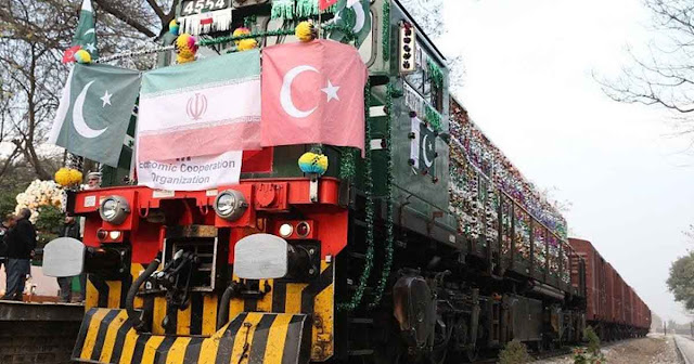 Freight train launched to link Istanbul with Tehran, Islamabad