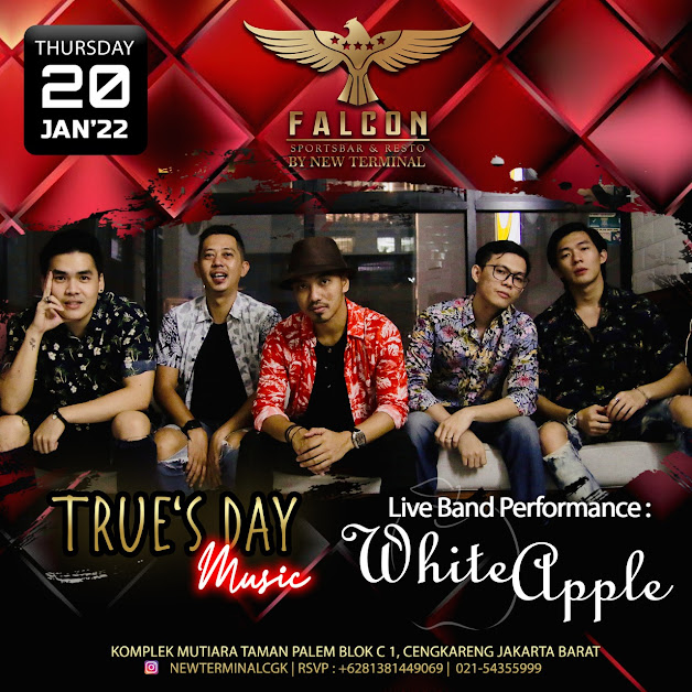 Live Music Event 20 January 2022, Live Band Performance by White Apple