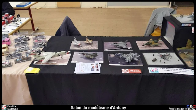 Escadrille Saint Michel, Salon du modélisme d'Antony de 2022.