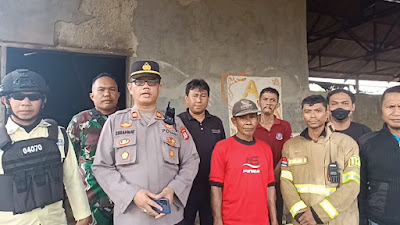 Kapolsek Kandanghaur AKP Surahmat : Kebakaran di Kandanghaur Ternyata Oven Padi, Bukan Gas Elpiji 