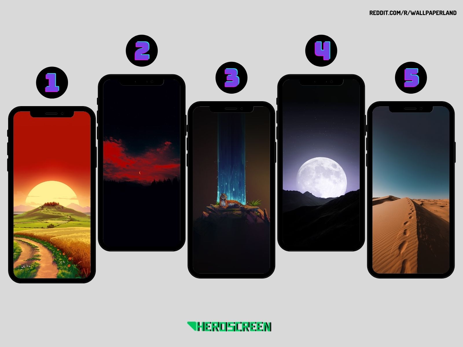 5 cool phone wallpapers