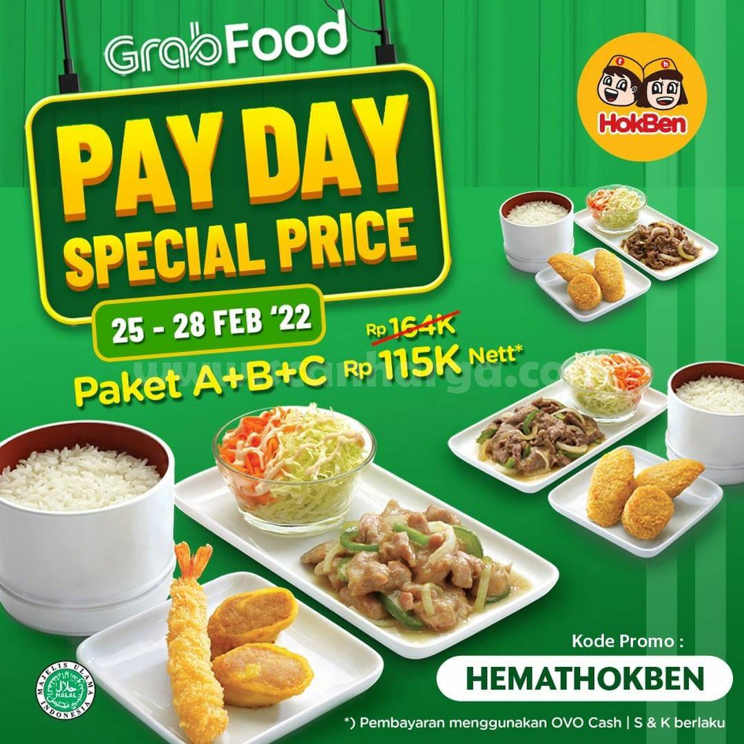 HOKBEN PAYDAY Promo GAJIAN Terbaru 25 - 28 Februari 2022