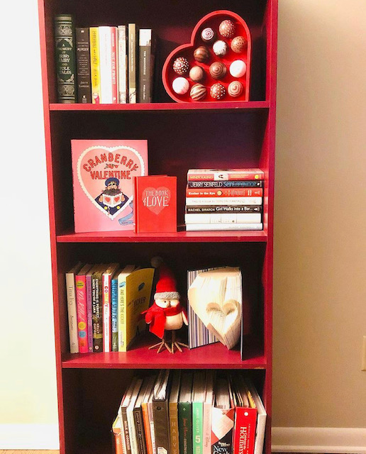 Valentines Bookcase - 1