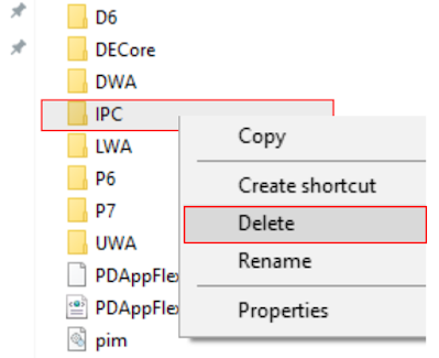 Delete Folder IPC AdobeIPCBroker.exe