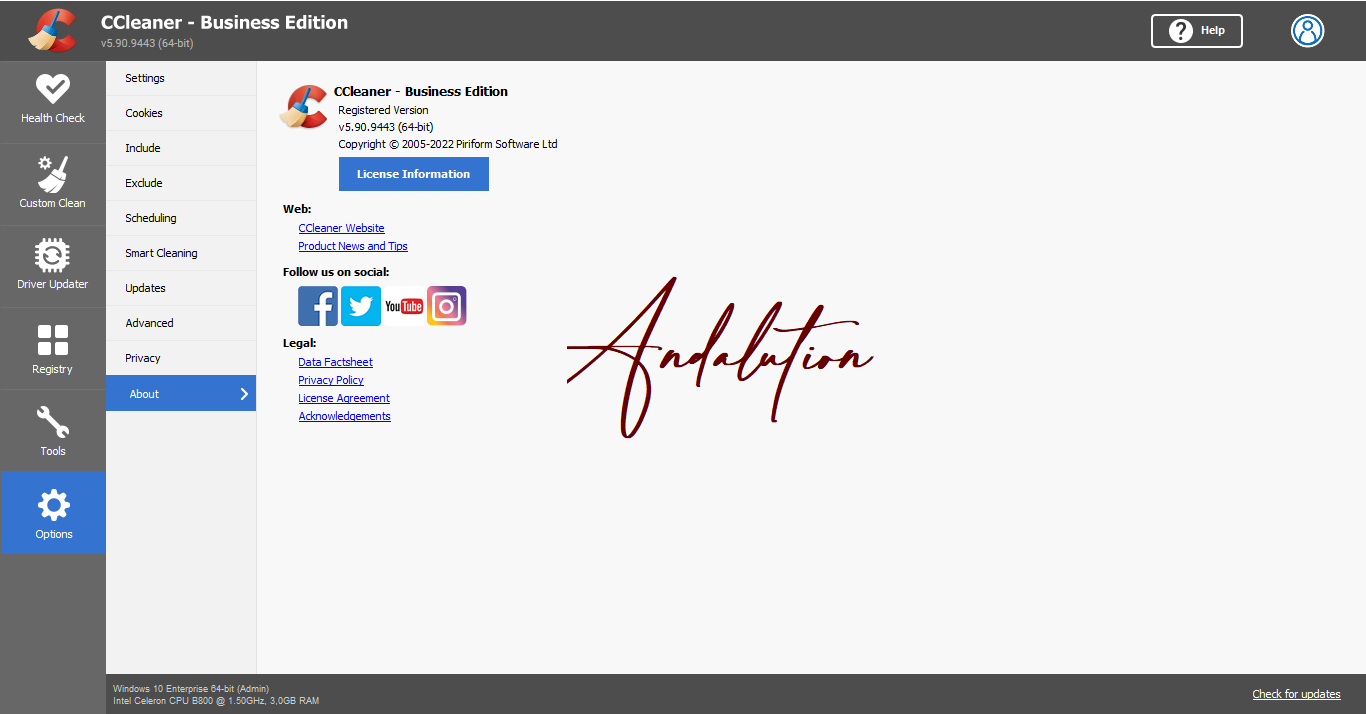 CCleaner v5.89.9401 All version