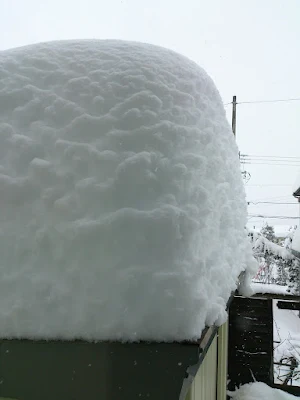 松本市　記録的大雪