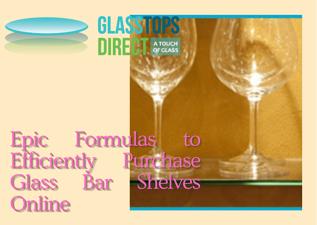 glass bar shelves online
