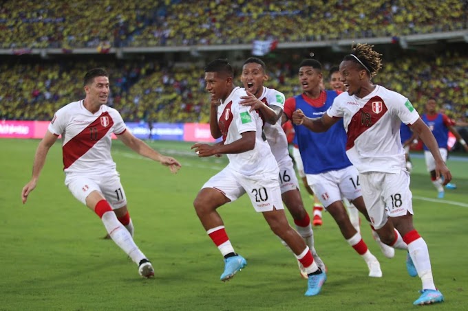  ¡Histórico! Perú derrota 1-0 a Colombia y se pone en zona de clasificación al Mundial