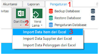 Import Data Item dari Excel pada iPos 5.0