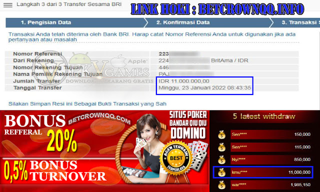 CrownQQ Agen DominoQQ BandarQ dan Domino99 Online Terbesar