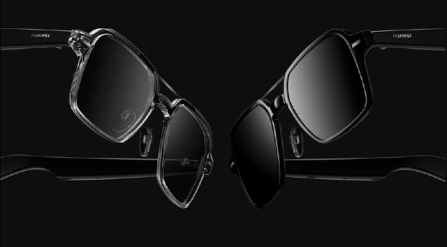 تم الكشف عن نظارات هواوي الذكية بإطار أمامي قابل للفصل وتعمل بنظام HarmonyOS