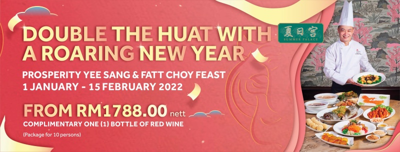 Double The Huat, Putrajaya Marriot Hotel, Fatt Choy Feast, Prosperity Yee Sang, Chinese New Year 2022, Rawlins Eats, Rawlins Lifestyle, Rawlins GLAM