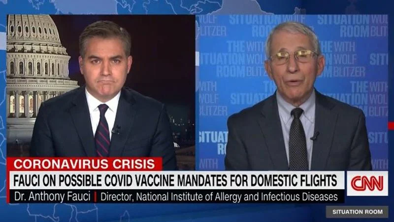 Watch: Fauci Admits Mandates Are "Just A Mechanism" To Get More People Vaccinated