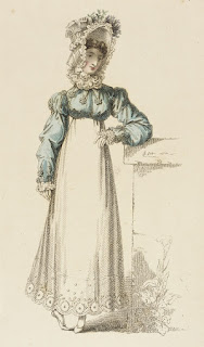 Fashion Plate, 'Promenade Dress' for 'The Repository of Arts' Rudolph Ackermann (England, London, 1764-1834) England, London, October 1, 1817 Prints; engravings Hand-colored engraving on paper