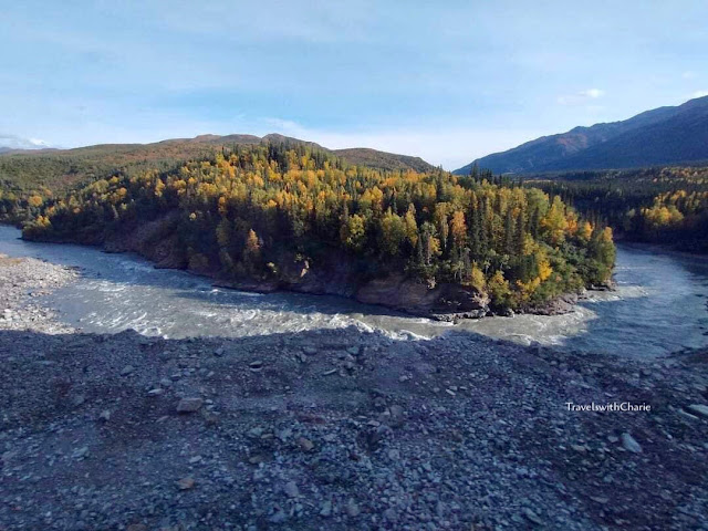 Nenana river gorge, Alaska railroad