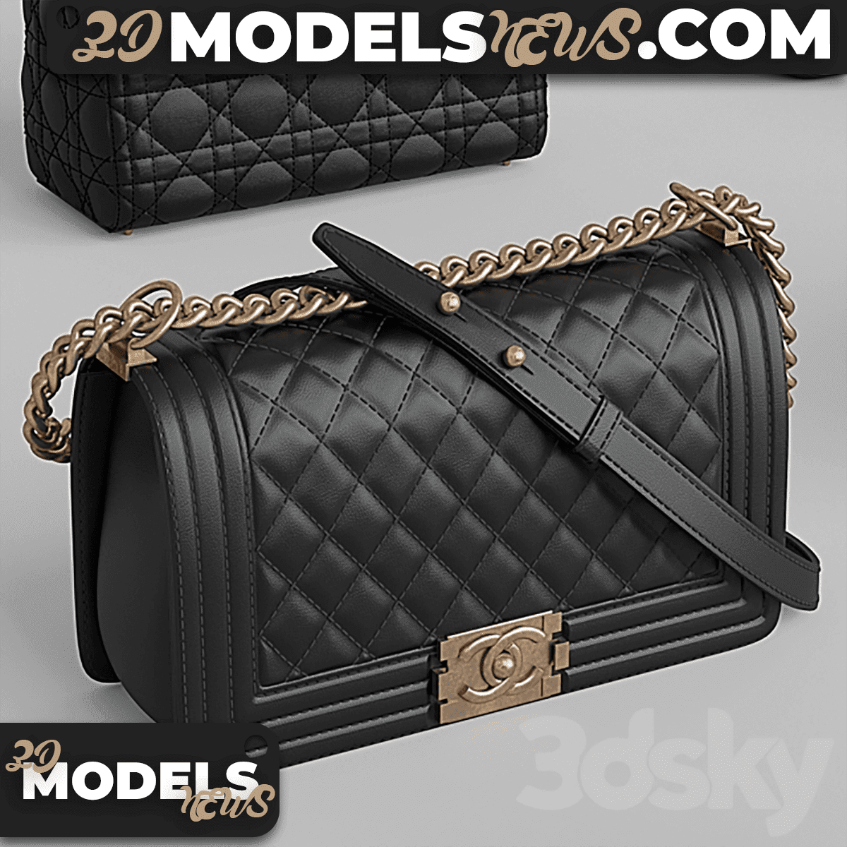 Black womens bags model 5