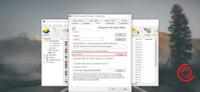 Terakhir kalian bisa mengatur lokasi download di bagian Default download directory