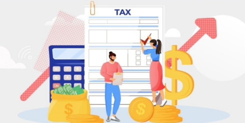 Tax obligations for individuals with both business and employment income.