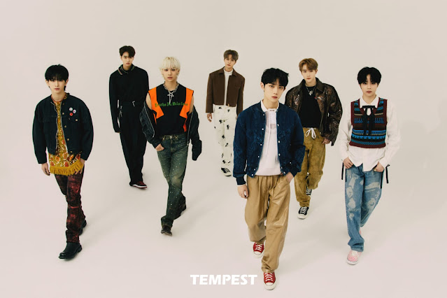 TEMPEST debut de k-pop, boygroup, de Yuehua Entertainment