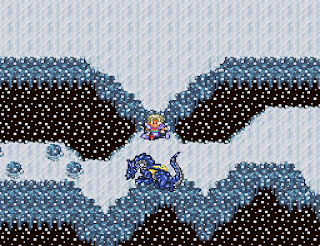 Romancing Saga 2 Snowdrifts Ice Dragon