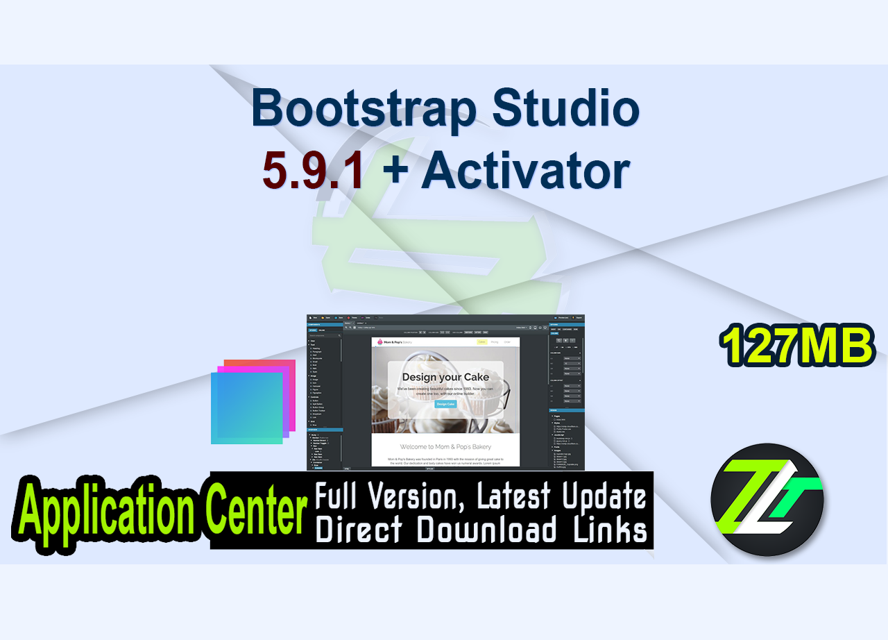 Bootstrap Studio 5.9.1 + Activator