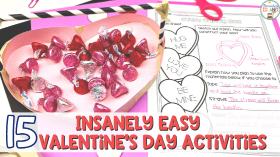 Fill your lesson plans with these insanely Valentine's Day activities for the classroom.