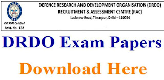 DRDO Previous Year Question Paper PDF