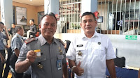 Komitmen Bebas  Narkoba, Lapas Bersama BNNK Sukabumi Lakukan Tes Urine bagi Petugas dan Warga Binaan