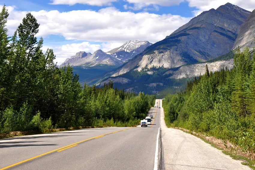 Icefields Parkway Alberta Canada