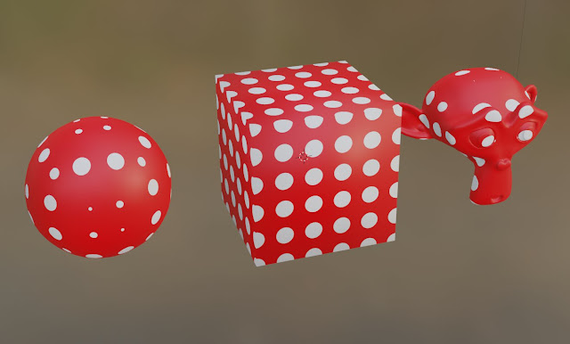 How to make Polka dot texture in Blender