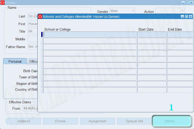 school and colleges information hrms