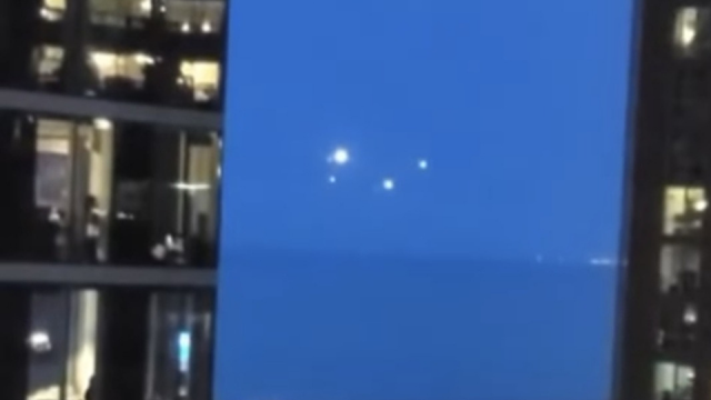 Here's the extraordinary 5 UFO sighting formation.