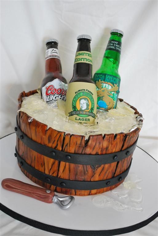 beer design cake