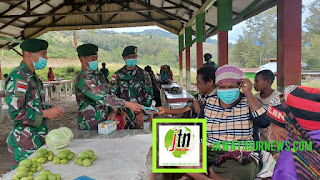 Edukasi Pencegahan Penularan Covid -19 Kepada Masyarakat Di Kabupaten Lanny Jaya Papua 