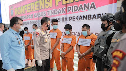 Tim Khusus Jatanras Polda Riau Bekuk Pembakan Mobil Lapas, Aksi Dikendalikan Napi Narkoa