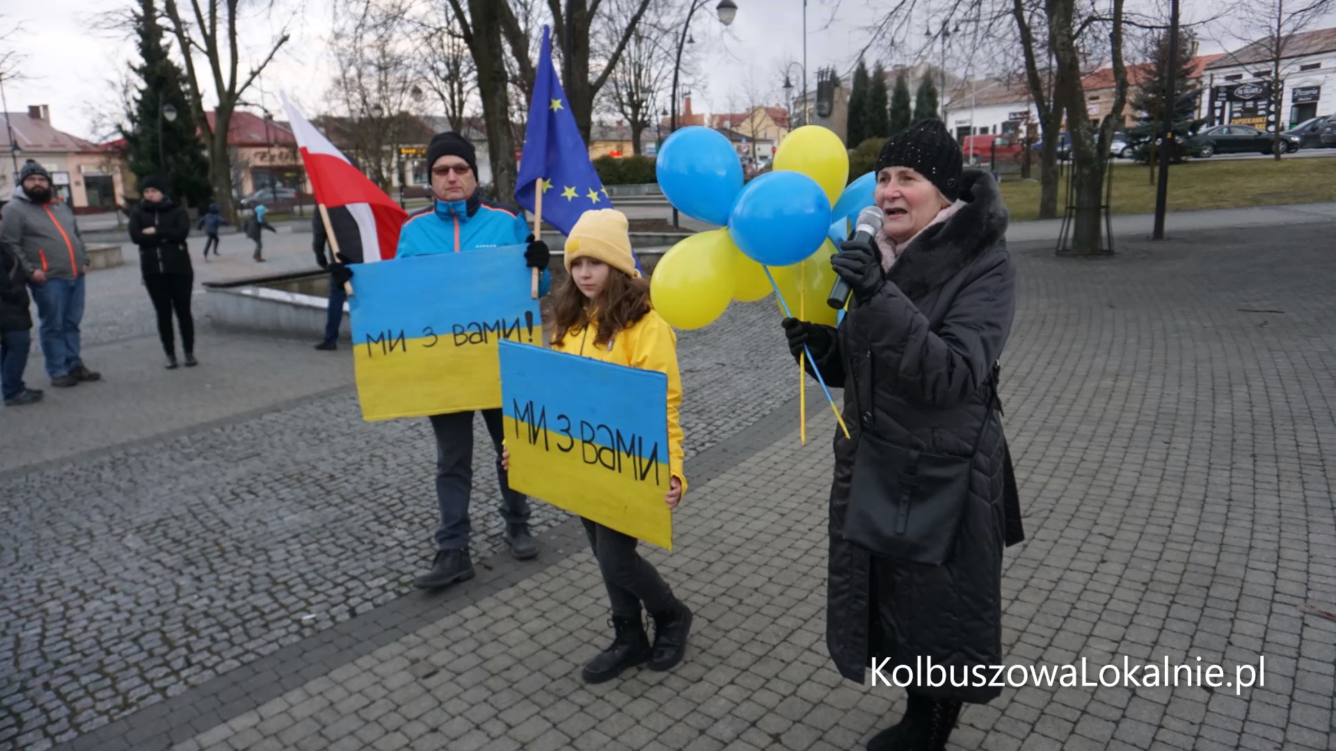 Kolbuszowianie dla Ukrainy [ZDJĘCIA, WIDEO]