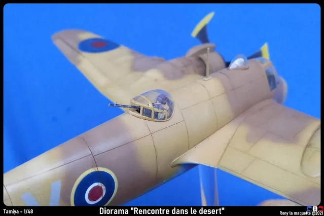 Diorama Beaufighter Mk.VI Tamiya 1/48.