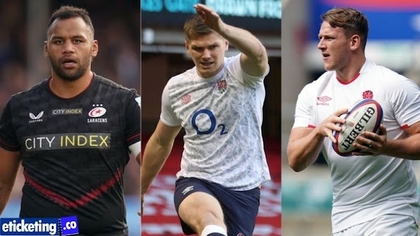 England would miss without Owen Farrell, Courtney Lawes and Johnny May