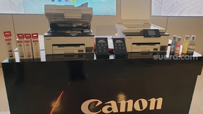 Canon Luncurkan Dua Printer Megatank Maxify GX2070 dan GX1070, Ditargetkan Terjual 1.000 Unit hingga 2024