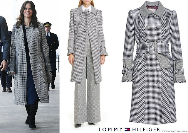 Princess Sofia wore Tommy Hilfiger X Zendaya Houndstooth Trench Coat