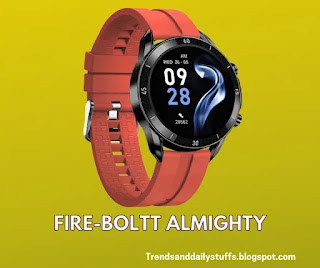 Fire-boltt Almighty - Best Smartwatch Under 5000 With Amoled Display