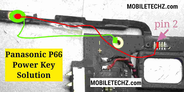 Panasonic P66 Power Key Solution Jumper Ways