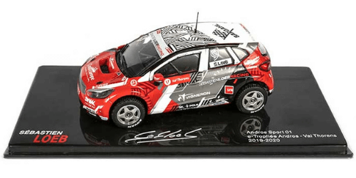 Sébastien Loeb Collection Andros Sport 01 E-Trophée Andros 2019-2020 - Val Thorens 1:43