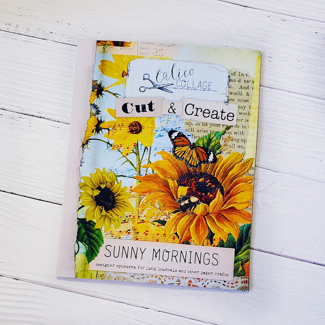 Sunny Mornings Junk Journal Ephemera Book