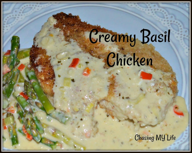 creamy basil chicken