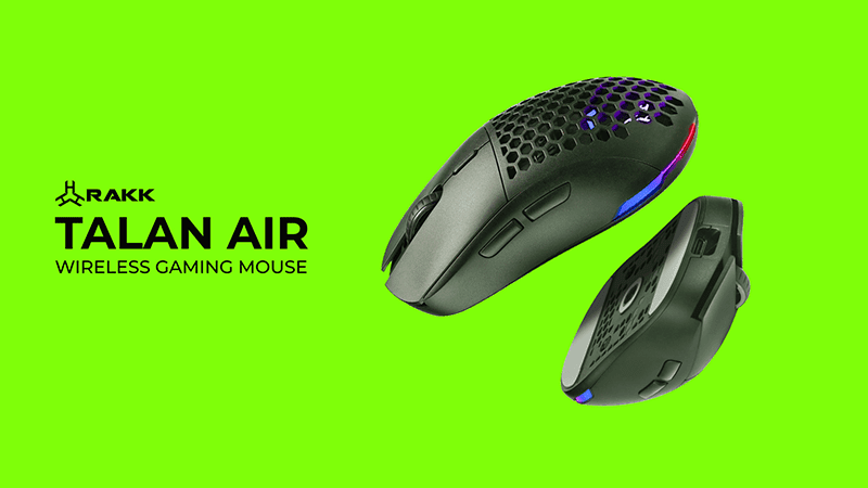 RAKK Gears announces the new Talan Air Wireless Gaming Mouse—starts PHP 2,395!