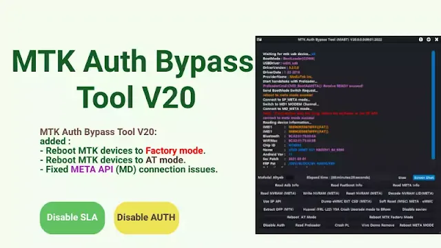 MTK Auth Bypass Tool V20