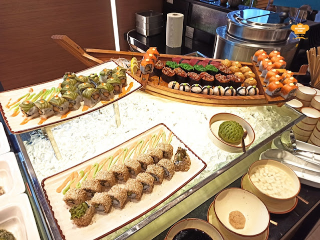 Mardhiyyah Hotel Shah Alam Ramadan Buffet 2022 Menu - Sushi And Japanese Dishes