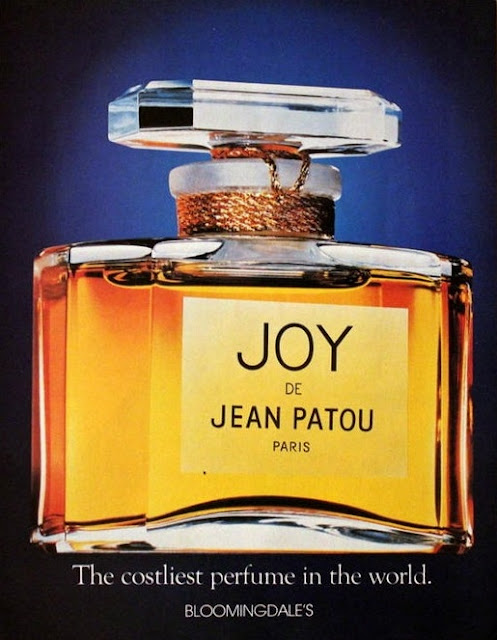 Joy by Jean Patou, vintage ad. Source: Fragrantica.