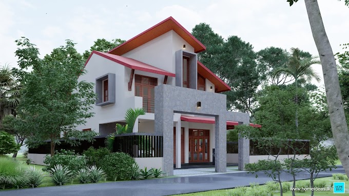 4 Bedroom Two story House Design @ Gampaha - House Designs Sri Lanka - sri lanka house plan - www.srilankahouseplan.lk